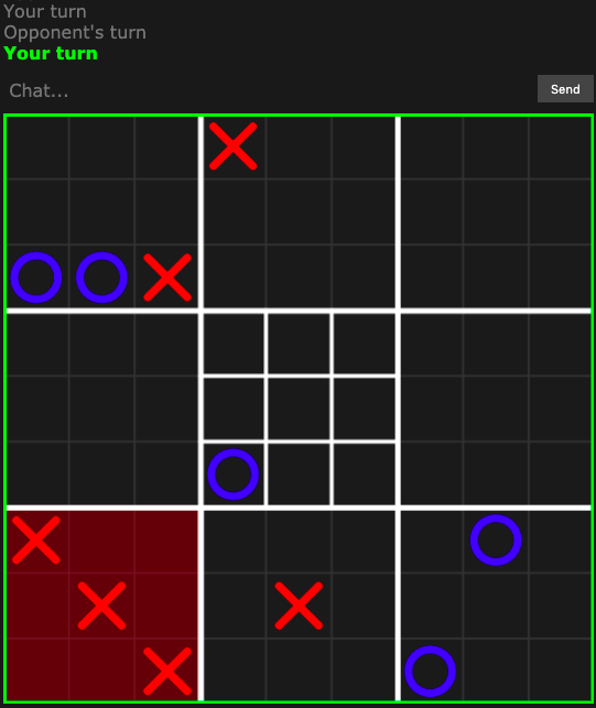 Ultimate Tic Tac Toe